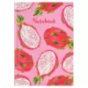 Записная книжка «Notebook» арт. 61484 ПИТАХАЙЯ / 120х170 мм, 80 л., твёрдый переплёт, полноцветная печать, УФ-лак выборочный , матовая ламинация. 65 г/м², печать в одну краску, клетка, недатированный,